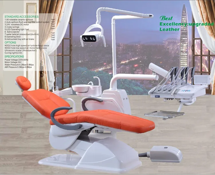 Dental Chair CE Approved High Level Medical Dental Product treatment chair dentist use
