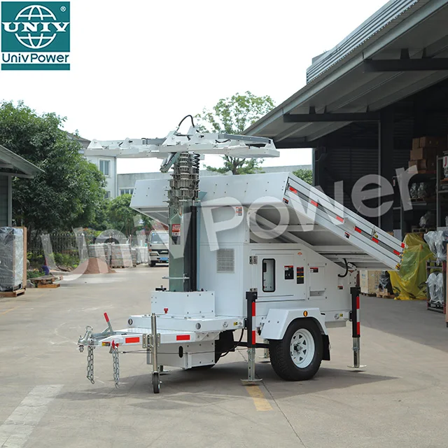 USA Popular Construction Machine Solar Light Tower