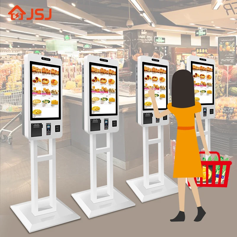 Solar Food Advertising Kiosk Container Prefabricated Solar Mobile Phone Charging Kiosk Retail Kiosk For Sale