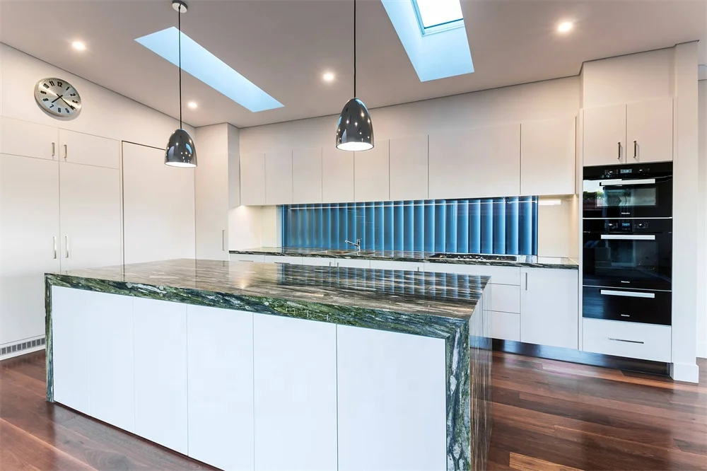 Ready made ethiopian furniture 2 pack design 1 door mdf modular modern kitchen cabinets