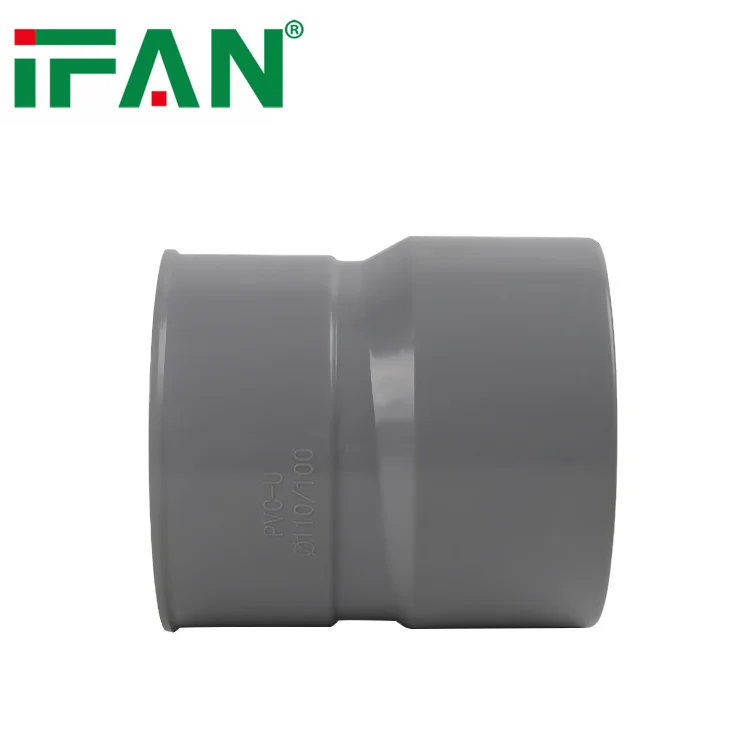 IFAN Full Variety PVC Water Pipe Fitting Grey Color UPVC Gutters PVC Plumbing Fittings
