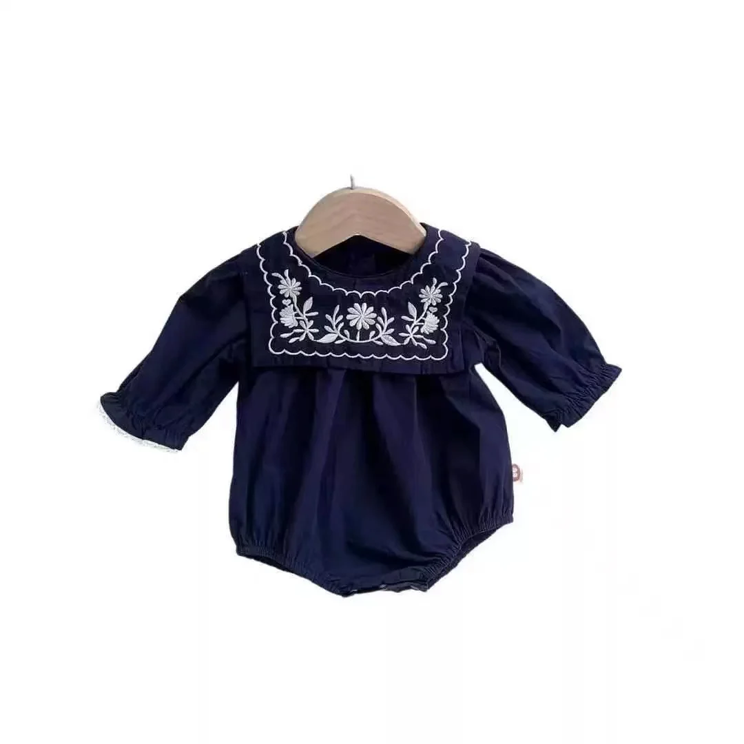 2022 new newborn baby onesies baby photo clothing sailor clothing design handsome boys and girls long sleeves