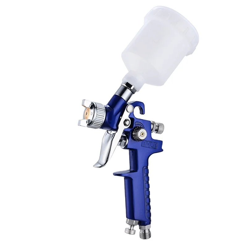 600cc Cup 1.4mm Professional hand-held HVLP Airless Blue Air spray gun Car spray gun