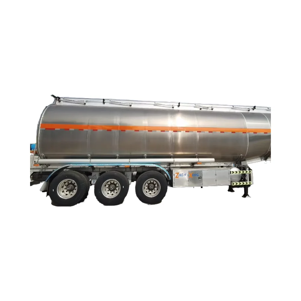 Low Price New 3 Axle Stainless Steel Oil Fuel Tanker Tanks 60000L Semi Trailer for Sale