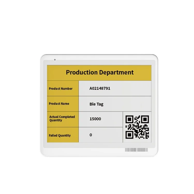 Barcode QRcode epaper hospital e ink display Bluetooth 5.0 digital electronic labels nfc tag display with IOS and Android APP