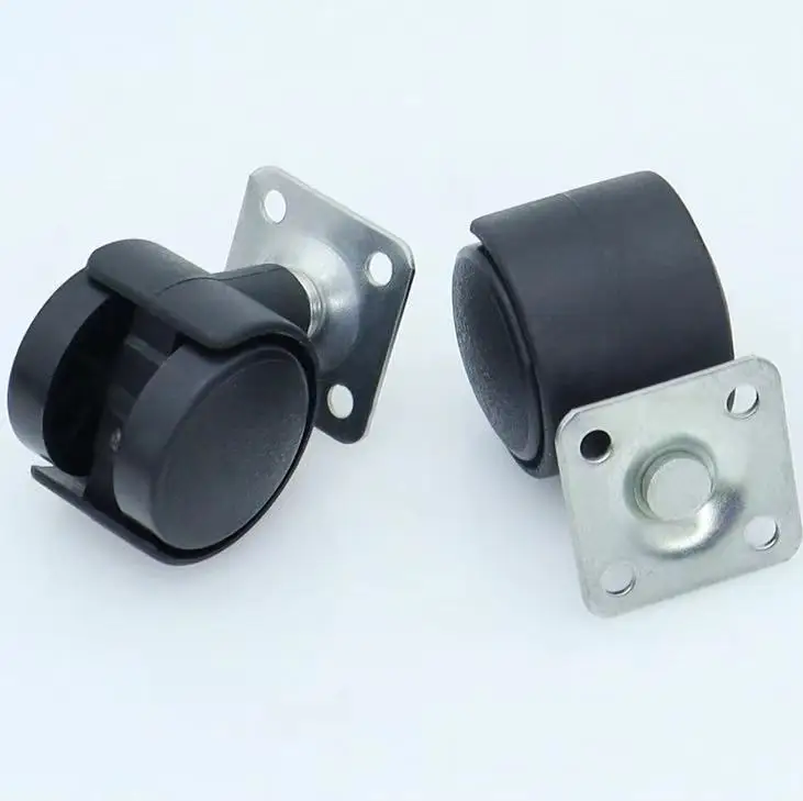 2 inch office chair casters baby bed wheels mobile flower stand computer host mobile skateboard casters