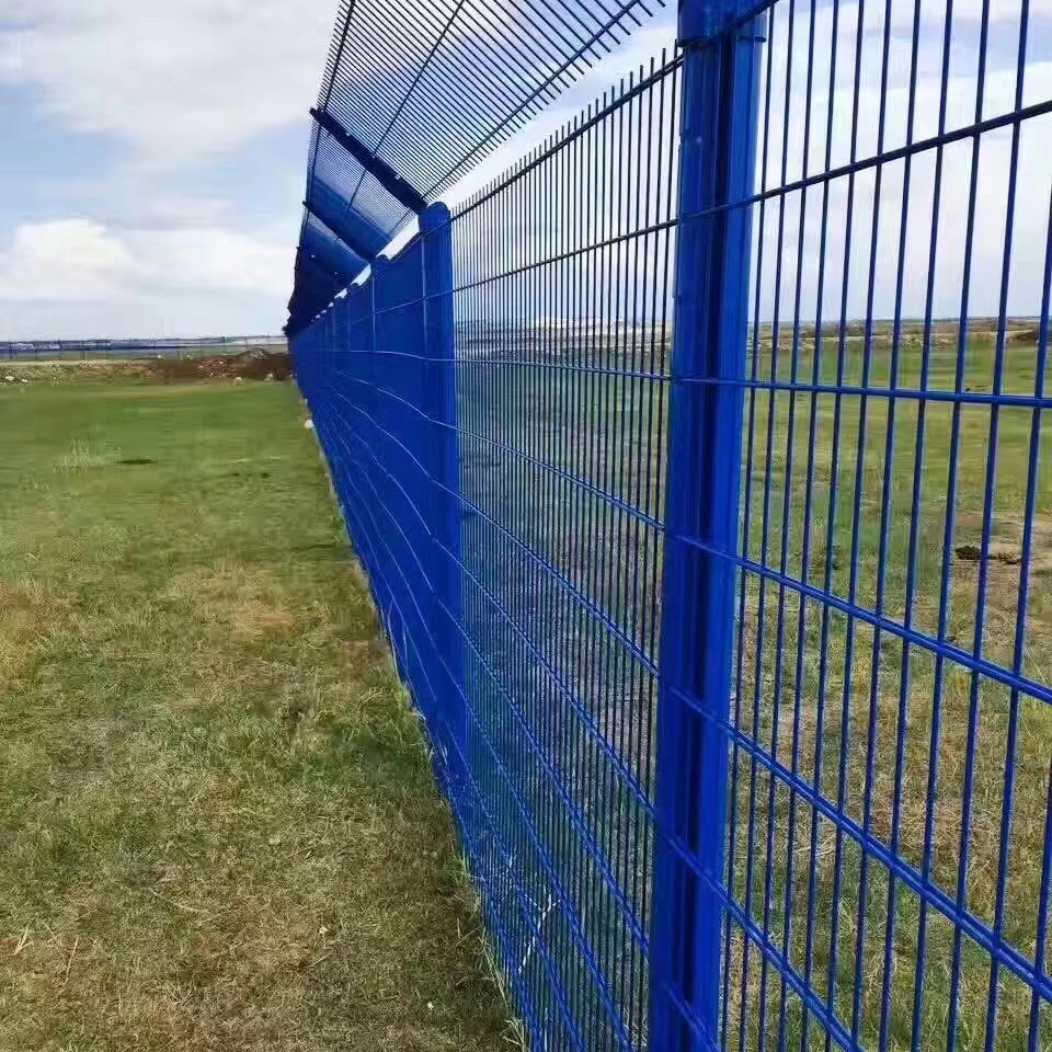 pvc coated welded wire mesh bending 3d fence
