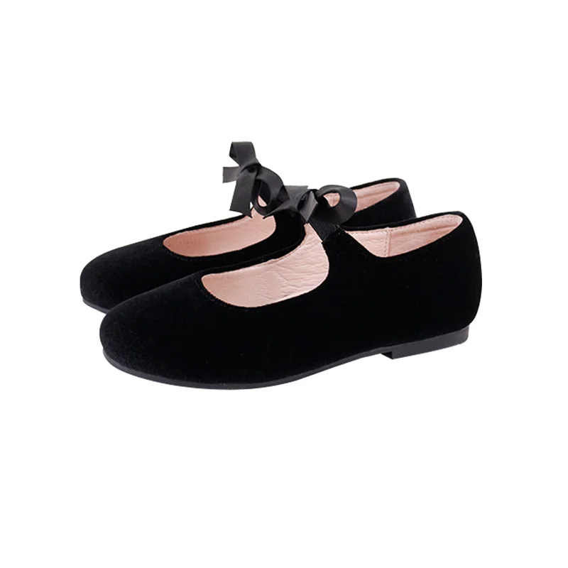 New Model Popular Beautiful Non-Slip Rubber Sole 31-36 Size Princess Kids Fit Dress Party Mary Jane Girls Shoes