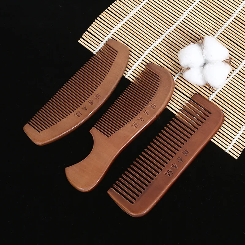 Factory Wholesale Mahogany Comb Custom Logo Large Household Antistatic Comb