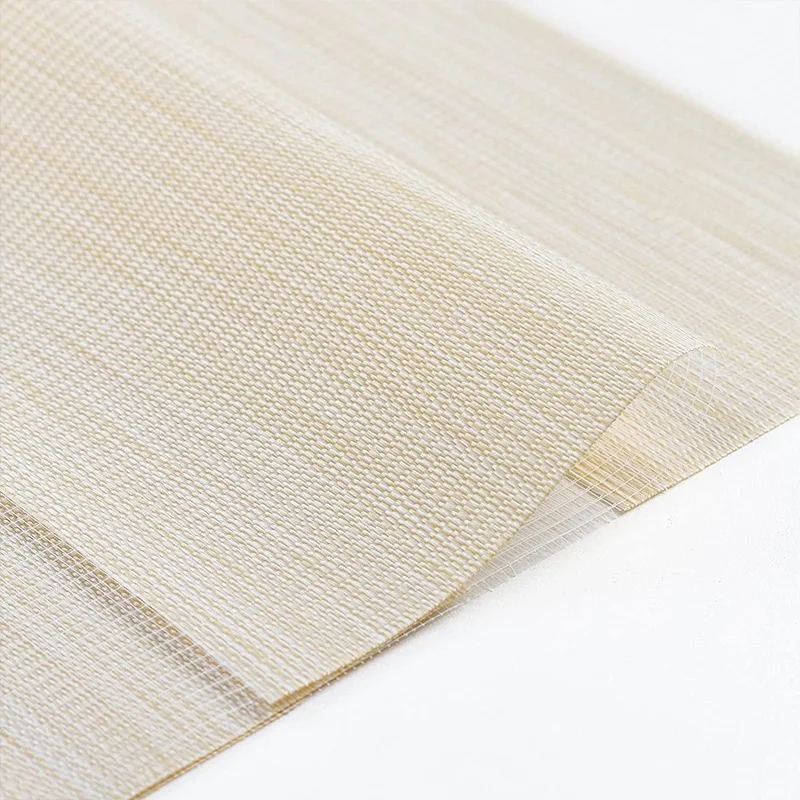 Cordless smart zebra blackout blinds motorized roller blind wood look supplier