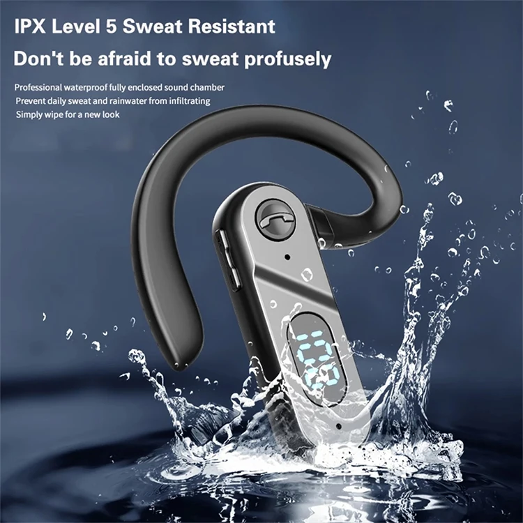 New V28 earphones BT 5.2 tws stereo headphones wireless business headset drive call sports earbud for phone
