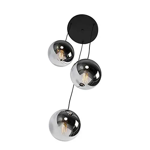 Nordic Modern 3 Chandeliers Glass Ceiling Pendant Lights Lamp  for Living Room