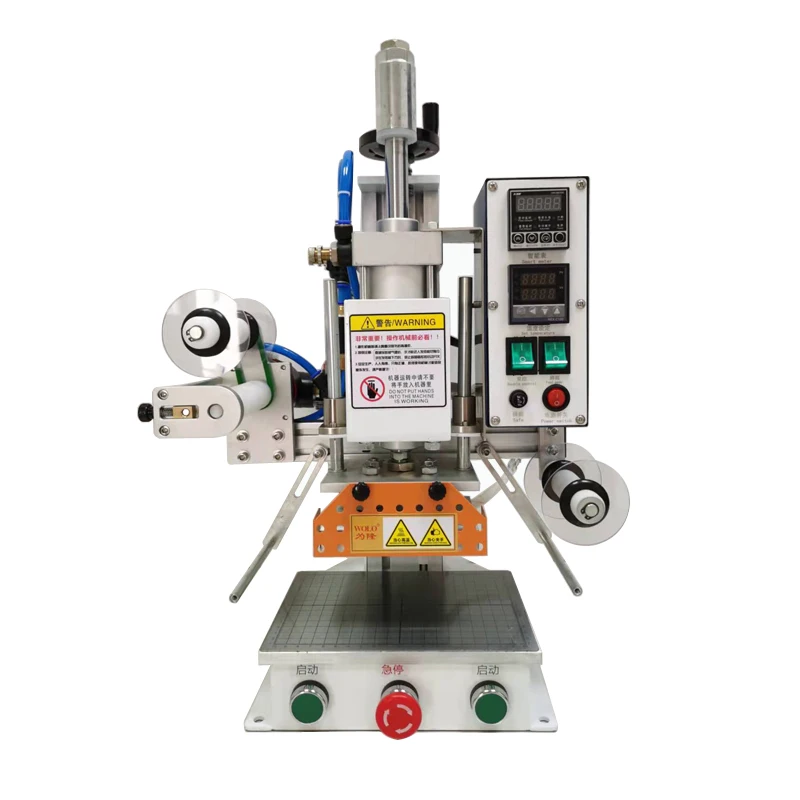 High-pressure hot stamping paper leather embossing punching automatic pneumatic hot stamping machine