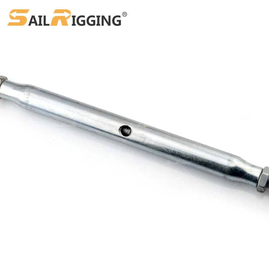 Jaw And Jaw Turnbuckle Heavy Duty Turnbuckle Pipe M20 M24 M33 M16 Grade S Closed Body Hot Dip Galvanized Turnbuckle
