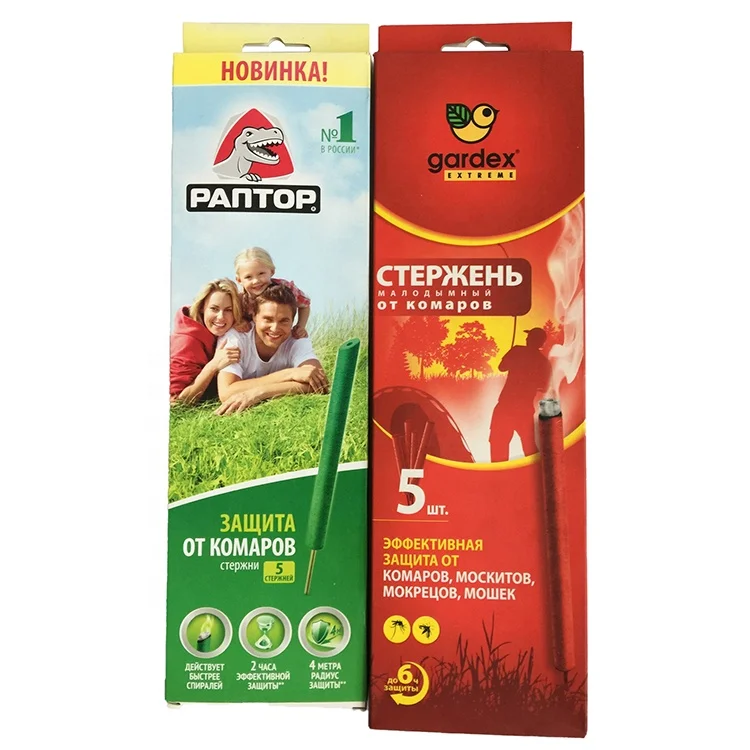 Custom Various Colors of Natural Incense Stick Mosquito-repellent Scented Incense