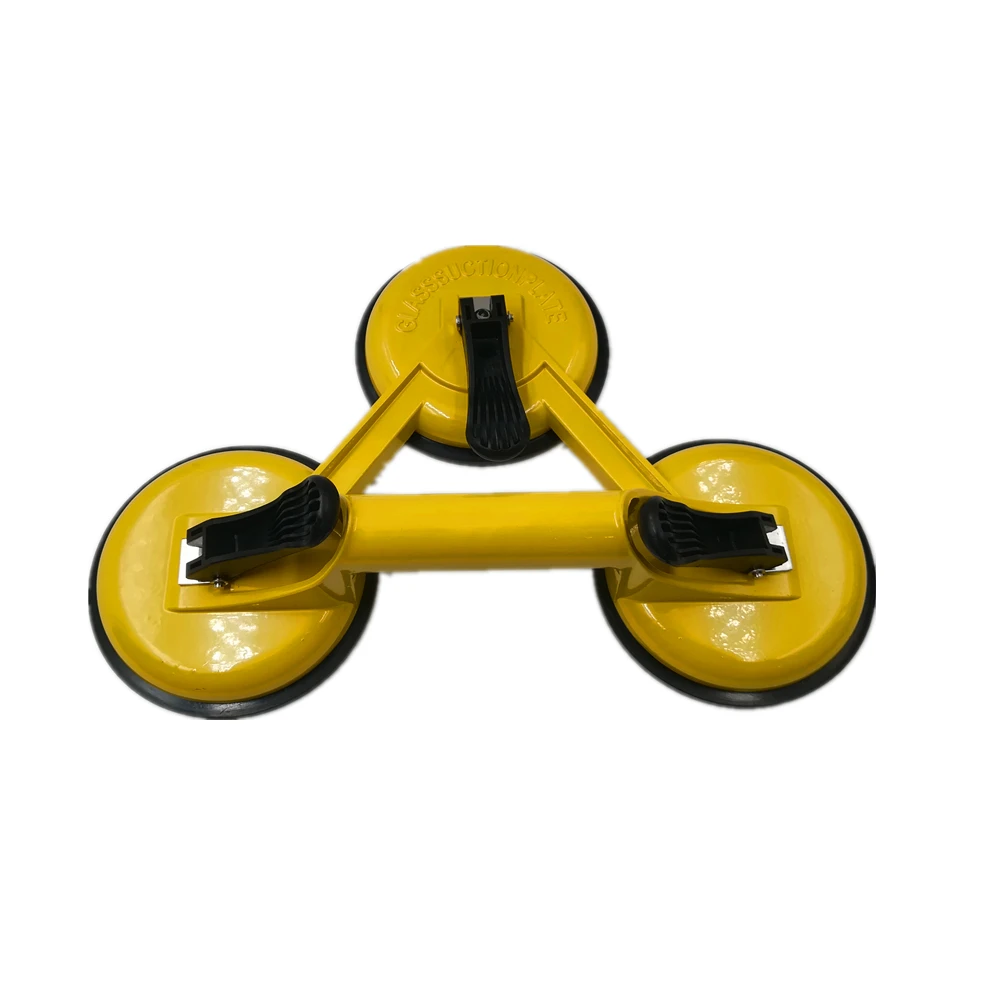 KEYI Hardware BTG-A3 3-pads 135-150kgs Bearing Suction Lifter Glass Sucker