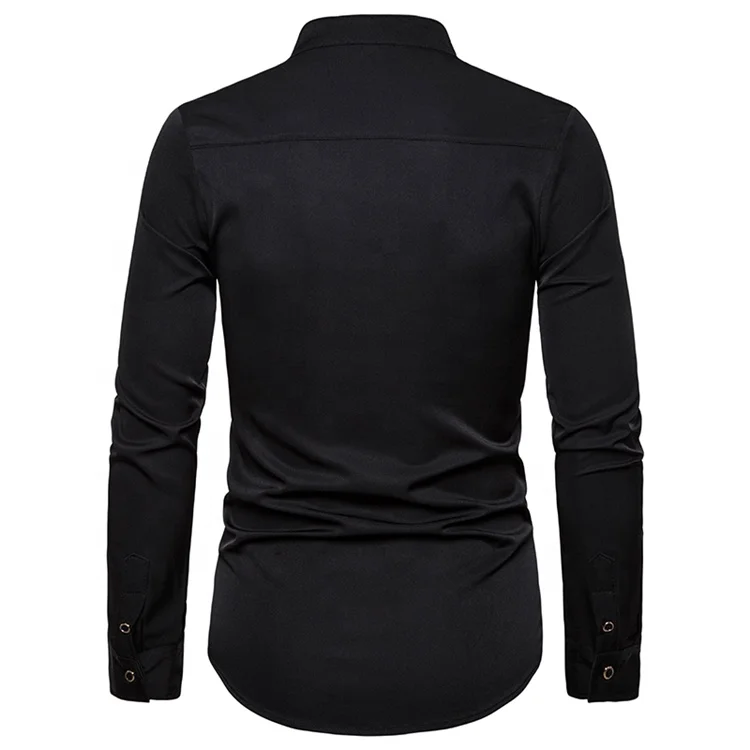 Оптовая продажа, мужские рубашки с вышивкой в западном стиле, ковбойские смокинговые рубашки