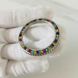 Замена керамической рамки для яхт 40 мм автоматический механизм дизайнерская Механическая Мужская рамка из нержавеющей стали 904L