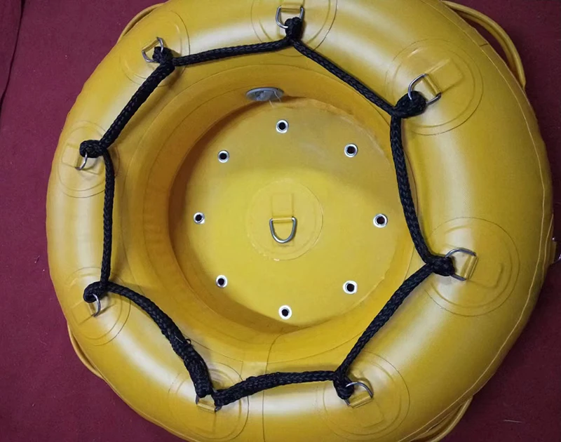 Inflatable PVC freediving safety buoy diving marker buoy spearfishing buoy