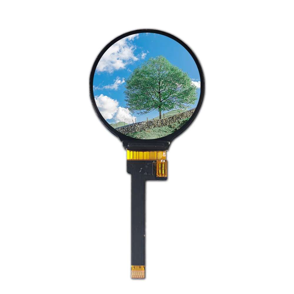 1.28 inch tft lcd modules touch screen small round amoled display circle lcd display