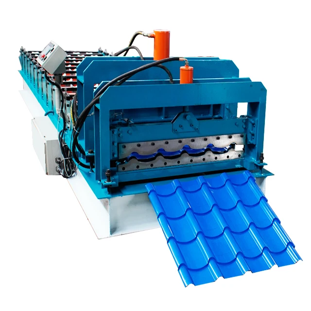 Glazed Tile Machine,Galvanized Color Steel Roll Forming Metal glazed  Metal Roof manufacture  Machine