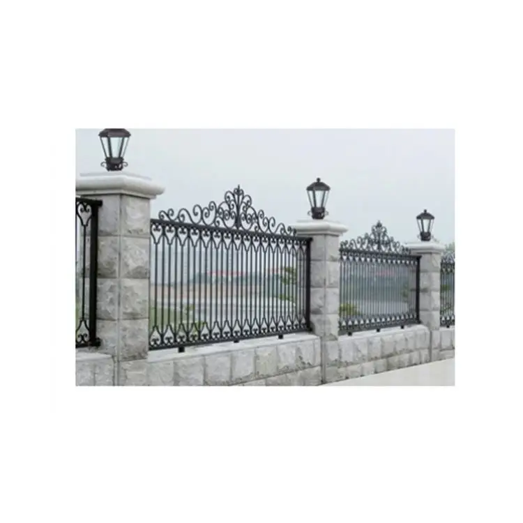 Good Quality Wrought Iron Fence Gate Grill Metal Fence Design