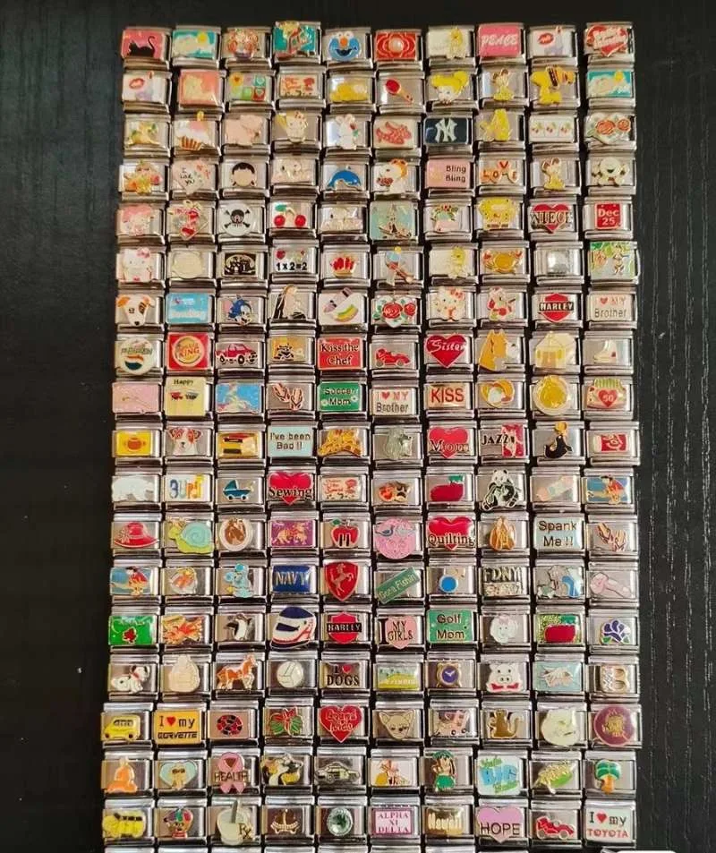 BMZ 2023 New hot Italy Italian bracelet hot sell DIY nomination stainless bracelet with 100000 charms