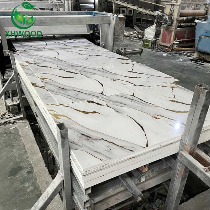 3D Printed PVC Marble Panel for Wall Decor Unique Style Wall Panels & Boards