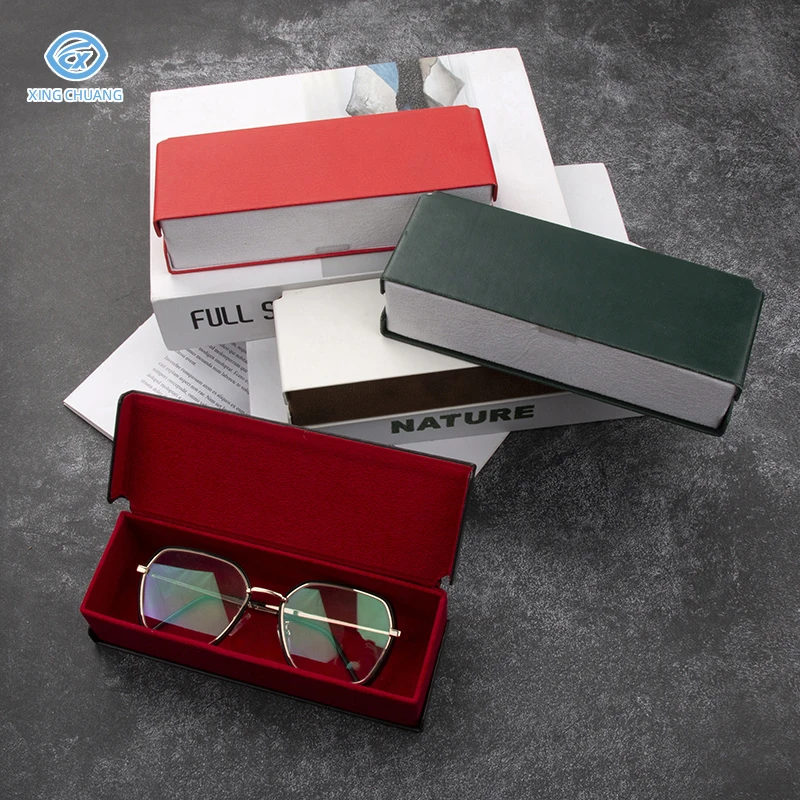 New Popular Hand Made glasses case Packing Sun Glasses Eye wear glasses hand make storage box