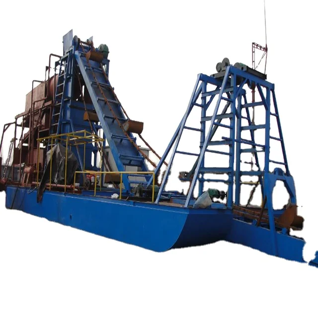 Землечерпальная машина для золотого песка земснаряд с роторным разрыхлителем машины и производство Китай