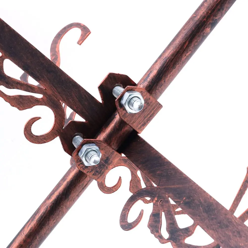 Metal Wind Vane,Sailboat Stainless Steel Weathervane for Outdoor Iron Roof Garden Outdoor Yard Decoration