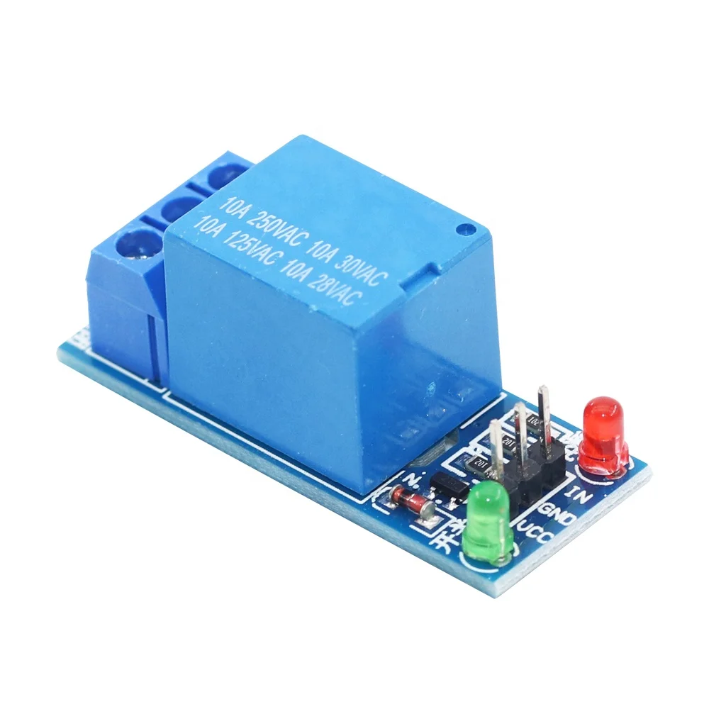 5V Low Level Trigger One 1 Channel Relay Module Interface Board Shield PIC AVR DSP ARM MCU