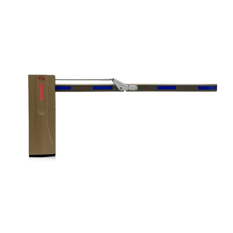 Road Traffic Barrier Speed Adjustable Parking Lot Gate Barrier 24V DC Brushless Motor Rfid Automatic Boom Barrier Gate