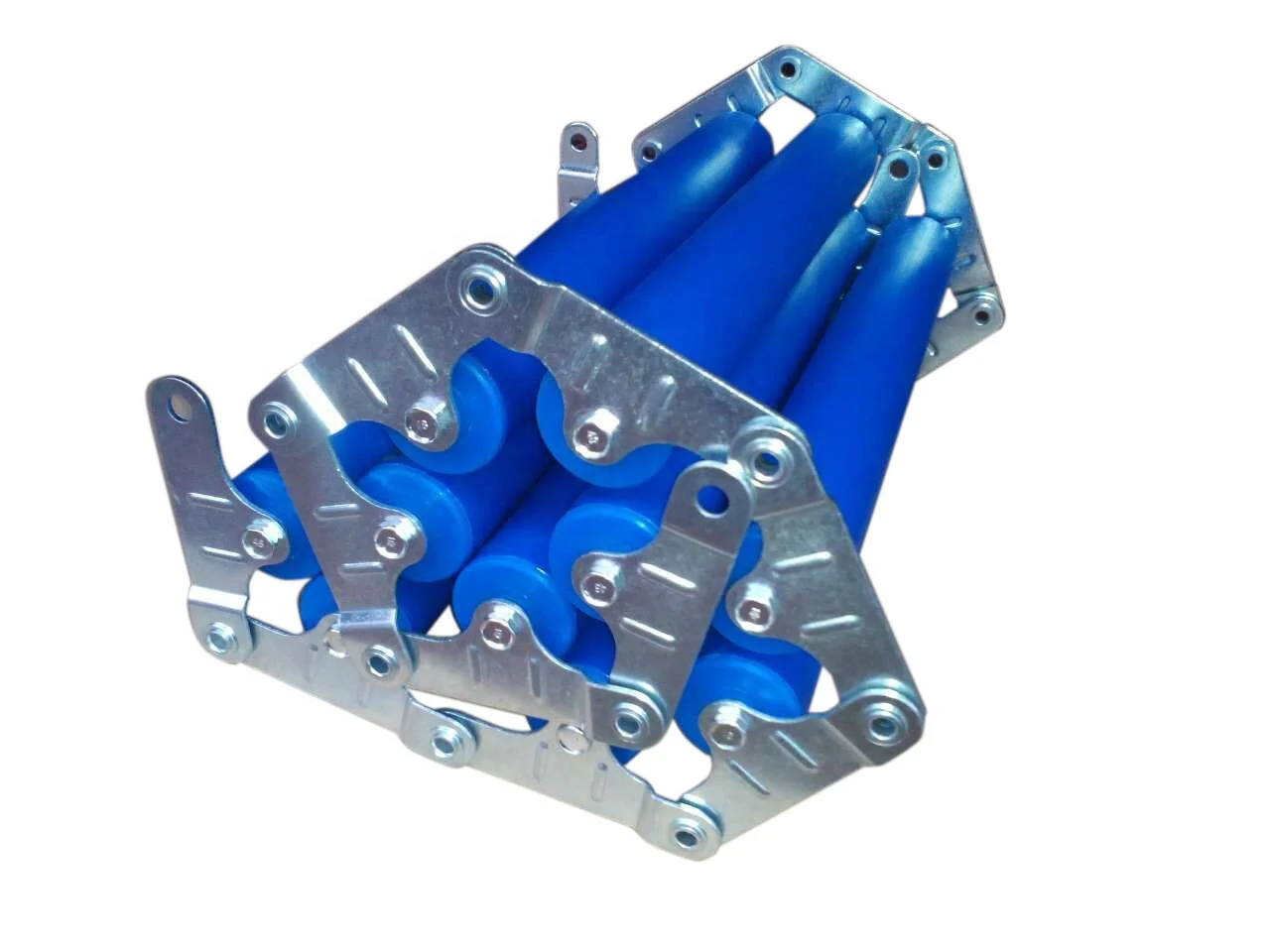 movable gravity roller conveyor line convertible