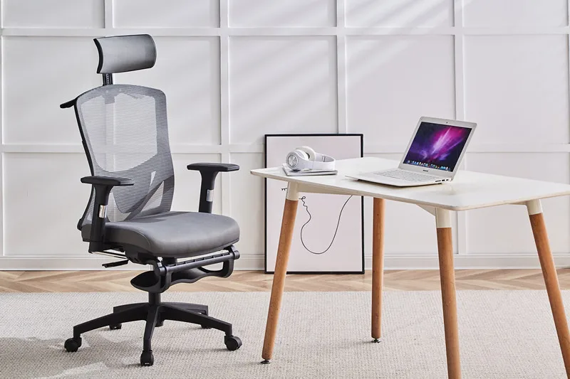 Luxury High Back Lumbar Support Ergonomic Executive CEO Boss Manager Computer Desk Swivel Office Chair Furniture