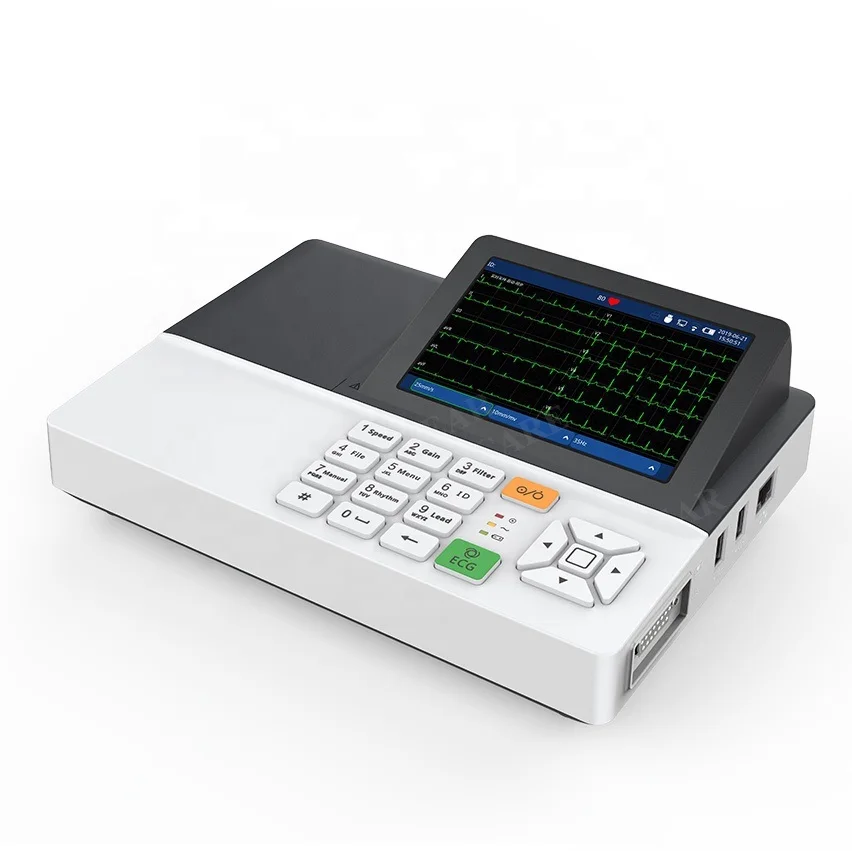 factory price 3 channel ECG machine 3 channel cheap price  with CE