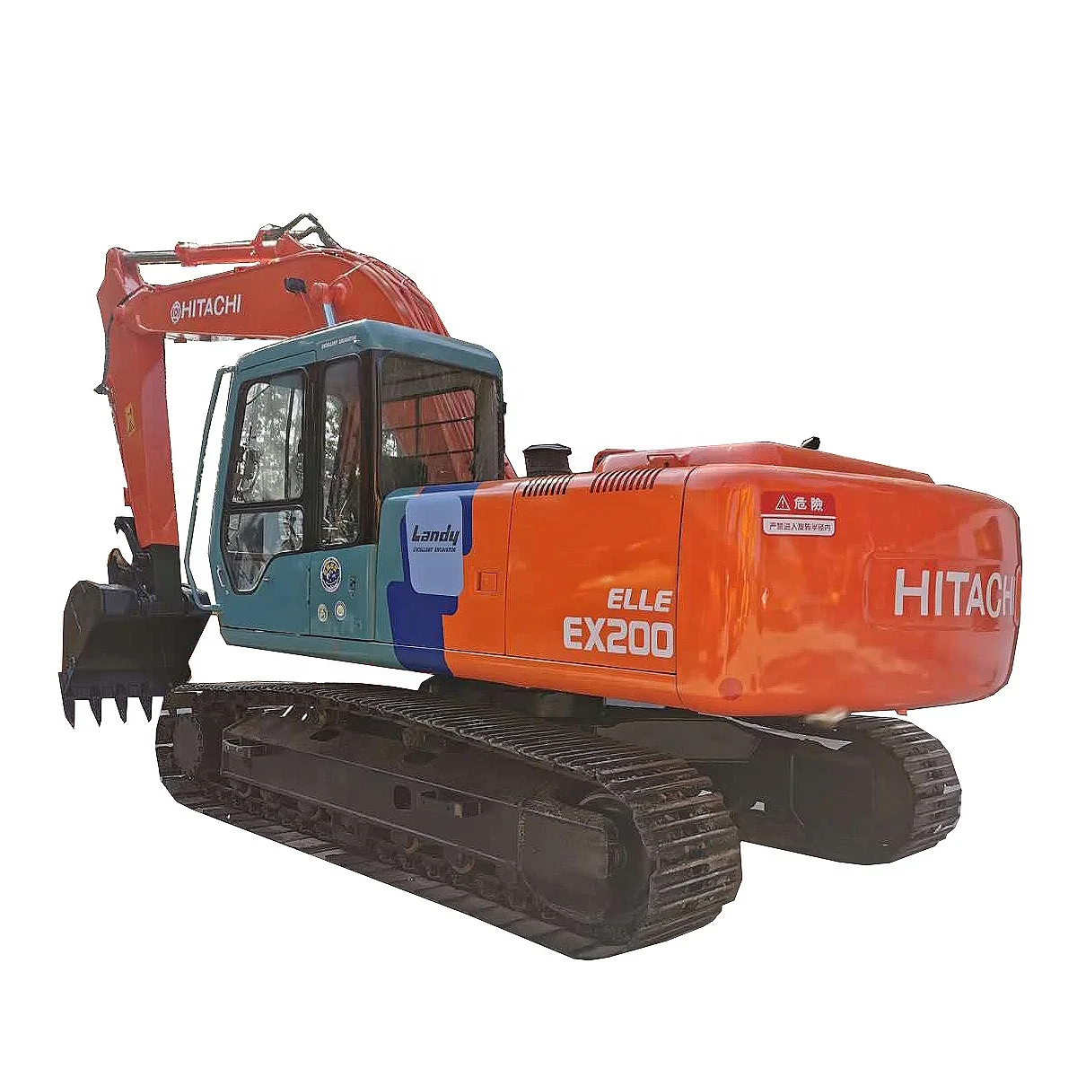Used hitachi ex200 excavator,Japan original ex200-5 used excavator for sale in Shanghai