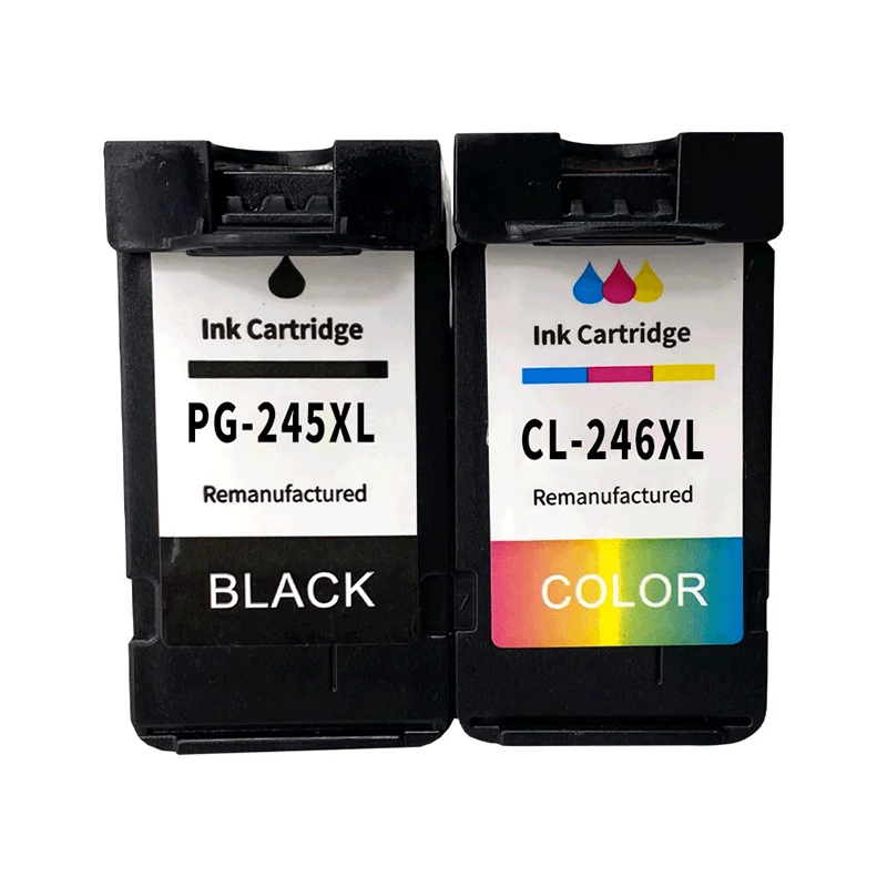 245XL PG-245XL PG-245 PG245 XL PG245XL PG 245 CL-246XL CL-246 CL 246 восстановленный чернильный картридж для Canon PIXMA