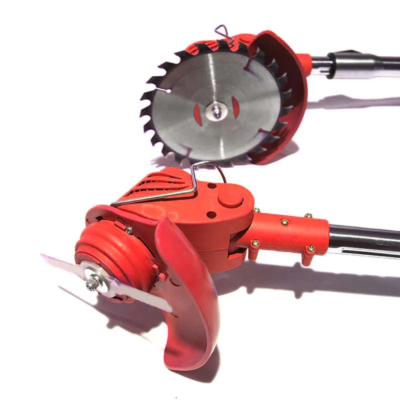 12V brush Electric Cordless Lithium portable electric lawn mower household weeding machine garden trimming tool lawn mower