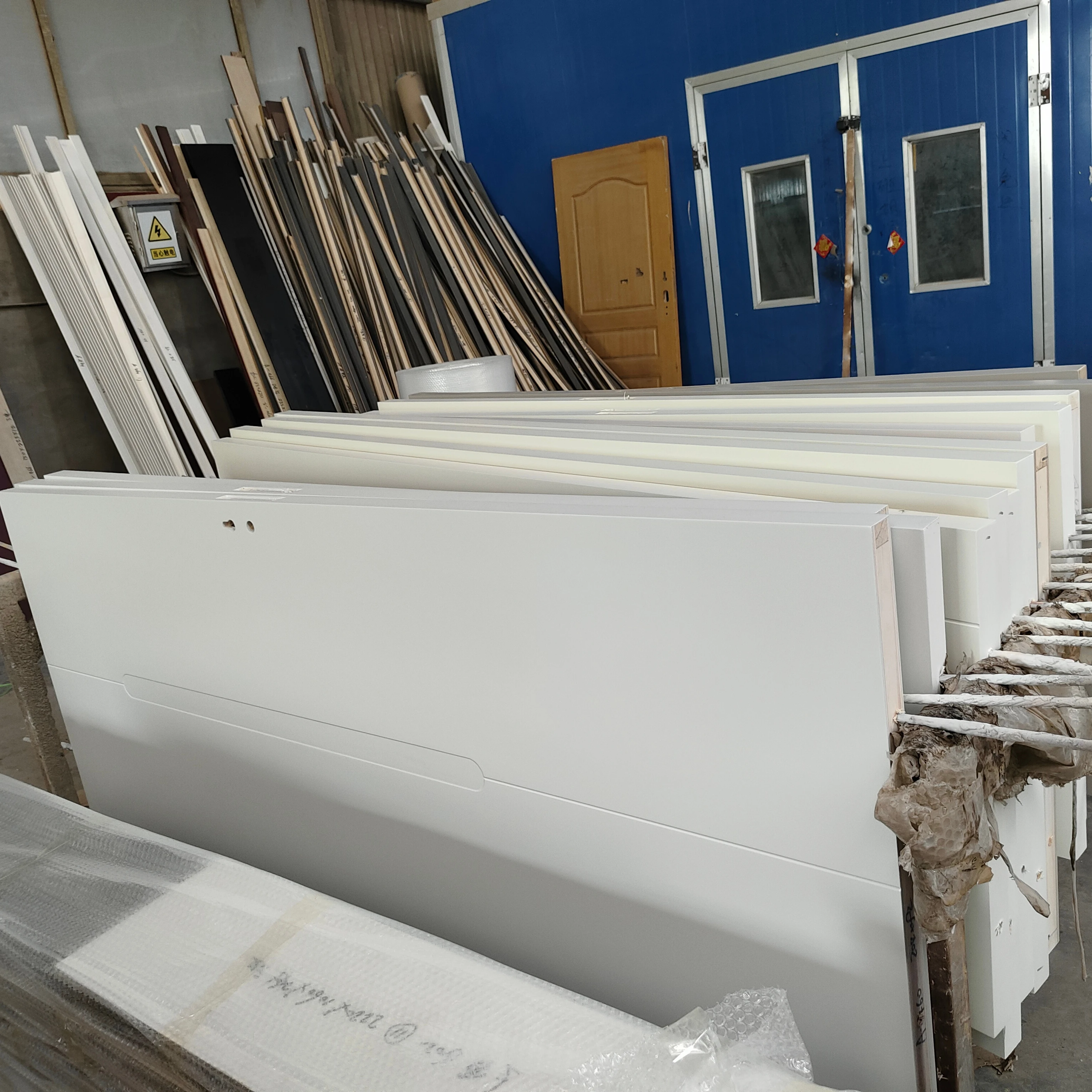 GTCO 850*2400*45mm Honeycomb Paper Filling White Primer Wood Door for Home and Hotel Interior Door