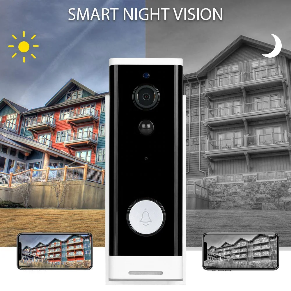 Smart Wifi Doorbell Camera Ring Door Bell Tuya Smart Life App Intercom PIR Motion Detector Night Vision Security Video Camera
