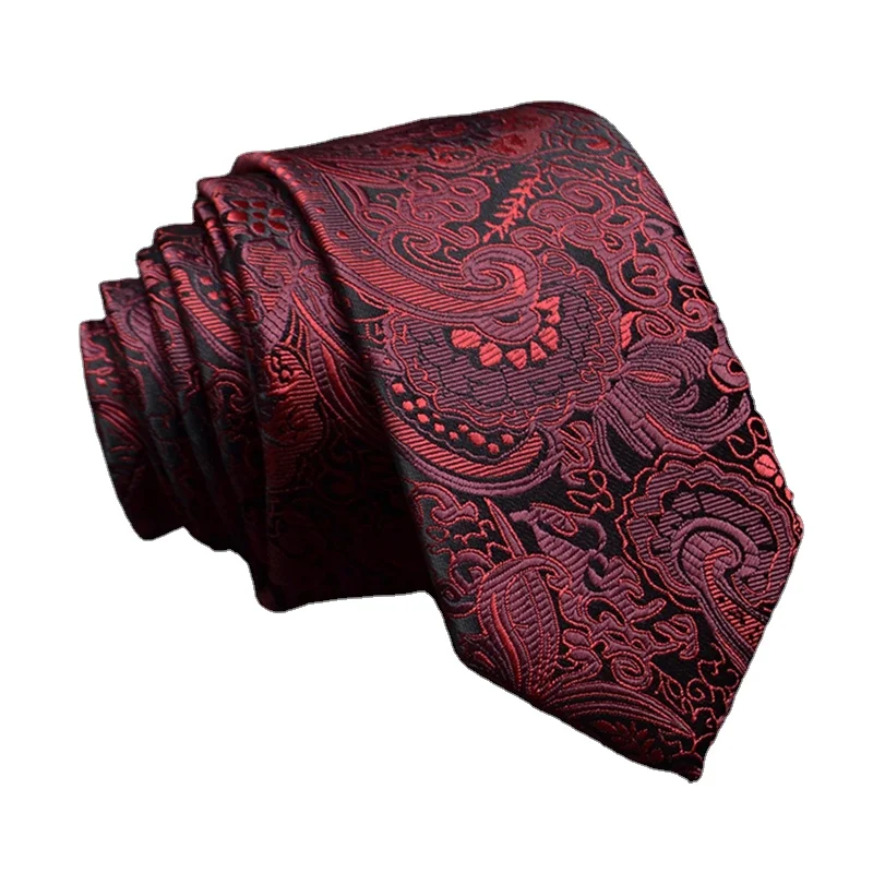Готов к отправке, Роскошный деловой Красивый Галстук Пейсли для молодых