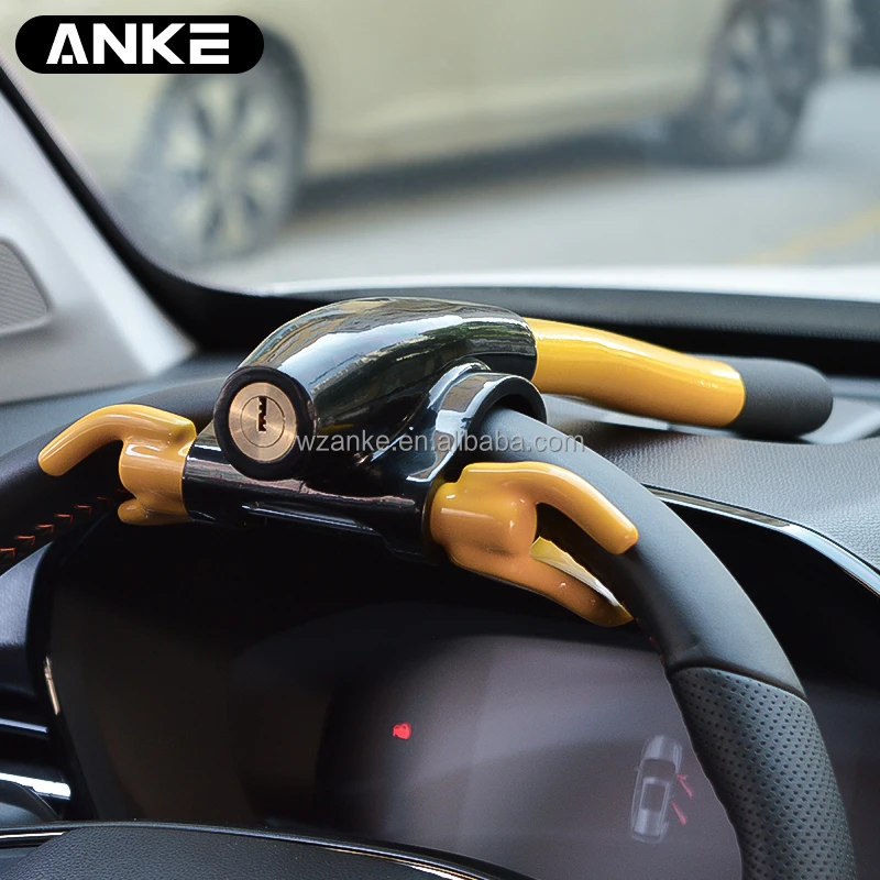 T Style anti theft steering wheel lock car vehicle Security  auto accessories auto lock tool