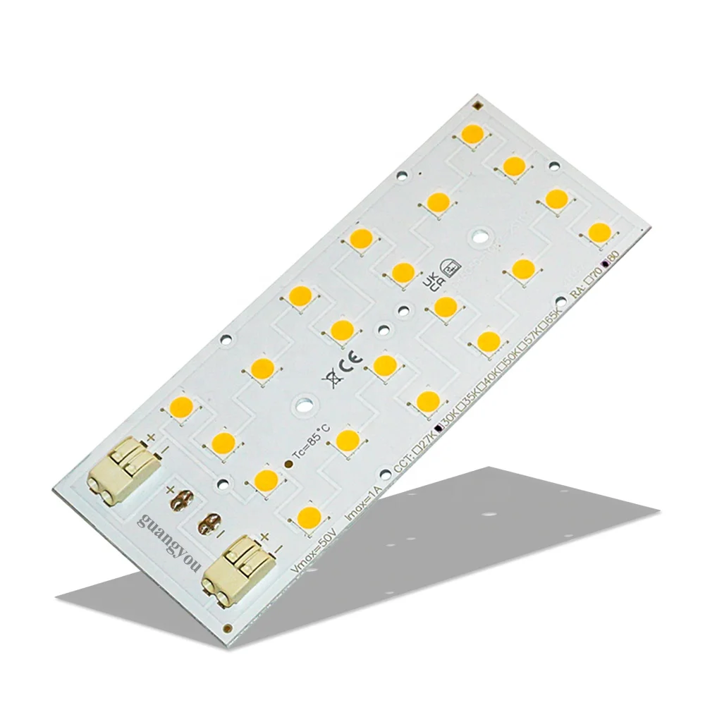 Модуль PCB 10H2 SMD5050LED 2S10P с объективом, оптические аксессуары, разъемы 25 Вт, наружный модуль для уличного освещения 193Lm/W