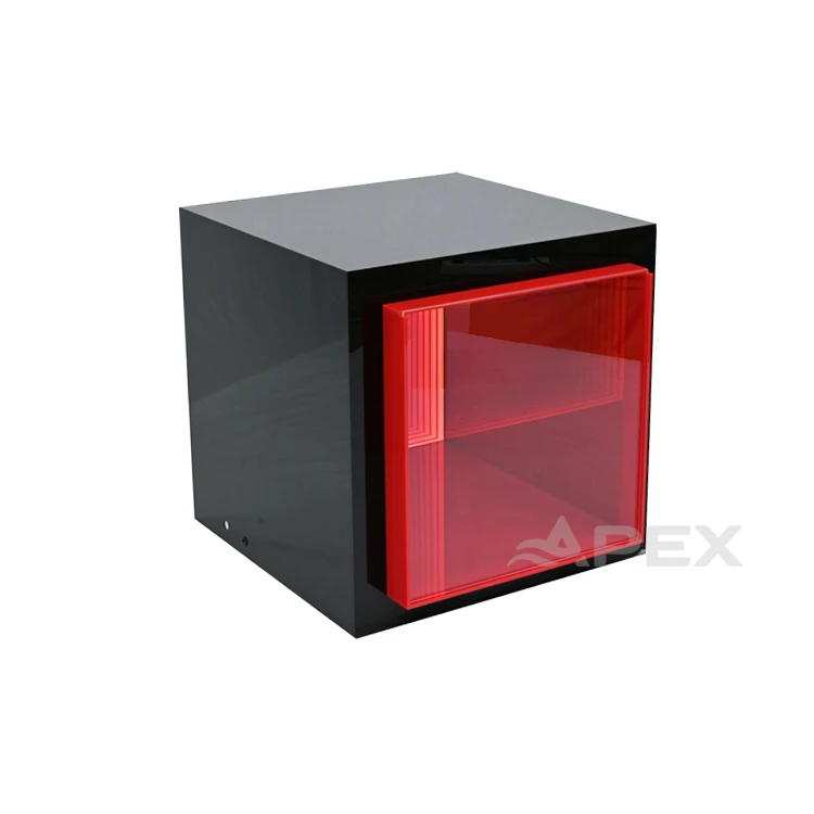 APEX Infinite Reflection Acrylic Display Box Cube Acrylic Display Box With Led Light