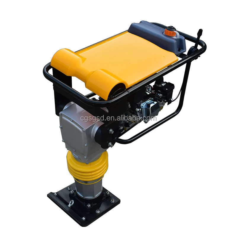 New Design Compaction Plate Gasoline Patent Vibrating Tamping Jumping Rammer