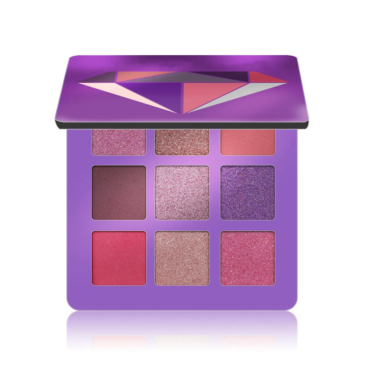 2021 Cosmetics Private label vegan makeup cosmetics eyeshadow palette 9 Colors