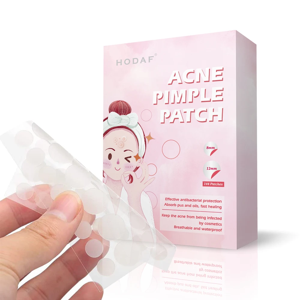 Disposable Pimple dots Invisible Acne Cover Patch Hydrocolloid Acne Patches for Face with Salicylic Acid Zits Patch for Acne