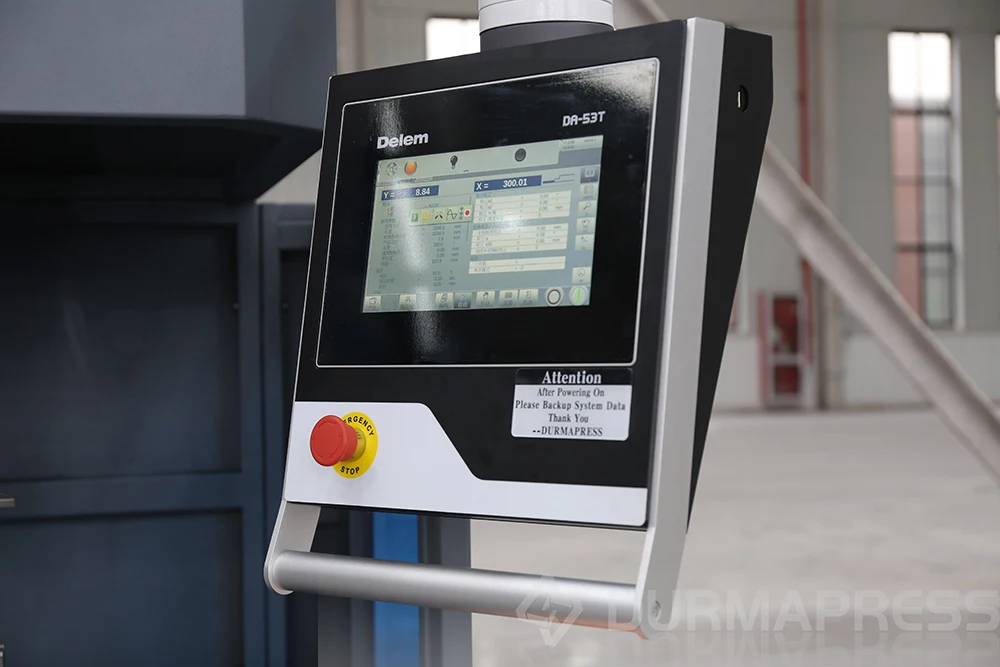 DP-ES-SERVO- Good Price CNC Press Brake 175T 250T 4000 8ft metal bend machine DA53T 4axis METAL BENDING