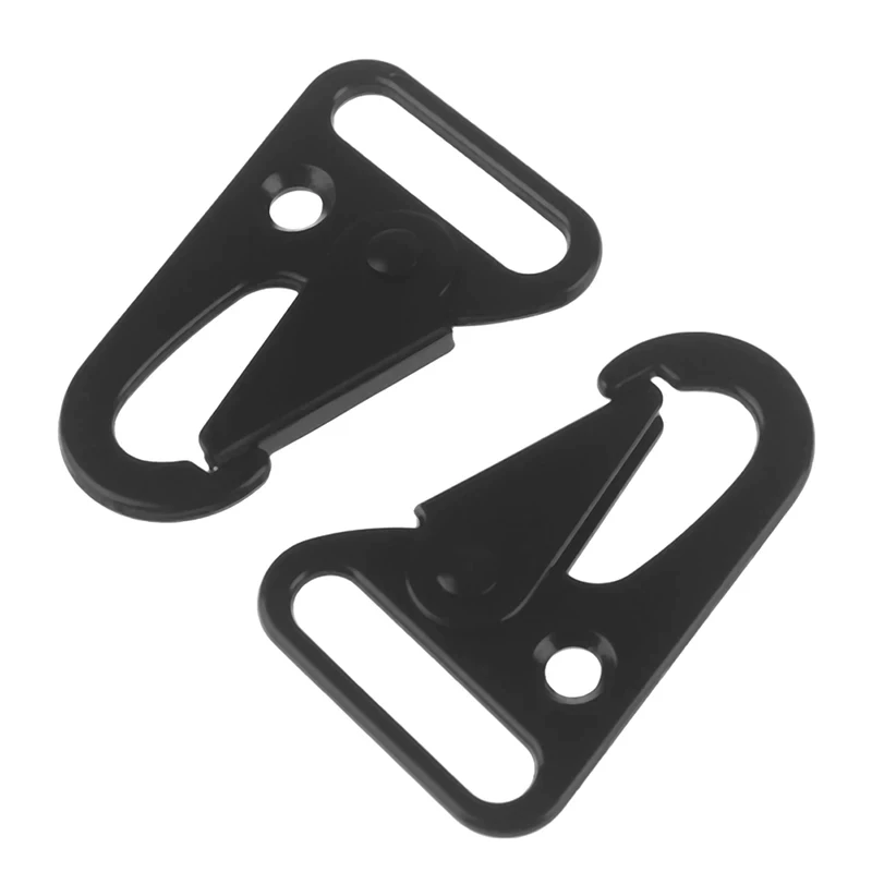 High Quality Outdoor Hunting Hardware Backpack Belt Buckle Carabiner Zinc Alloy Metal 25mm Spring Snap Clip Hook For Strap